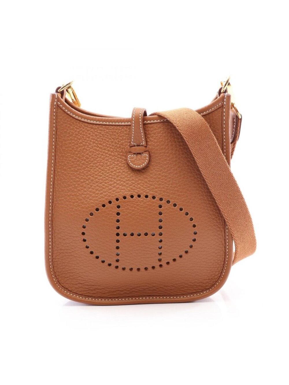 Hermes Shoulder Bag Evelyne TPM Amazon Gold TPM